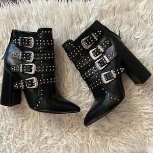 FN Chunky Belt Booties